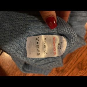 2T wool baby blue vest